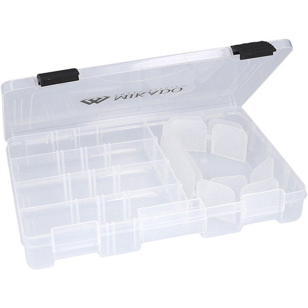 Арт.UACH-H473 Коробка рыболова "Mikado" односторонняя  (27.5x18.5x4.5cm)