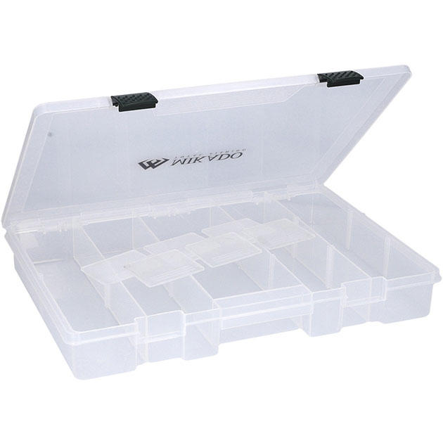 Арт.UACH-H507 Коробка рыболова "Mikado" односторонняя  (35x25x4.8cm)