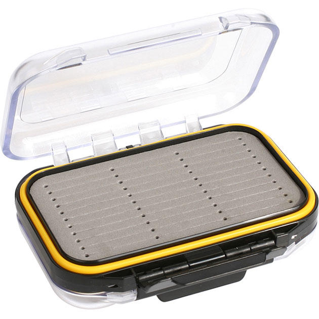 Арт.UAM-062D Коробка для мормышек и мушек "Mikado" ( 13 х 9 х 4см ) прозрачная, водонепрониц.