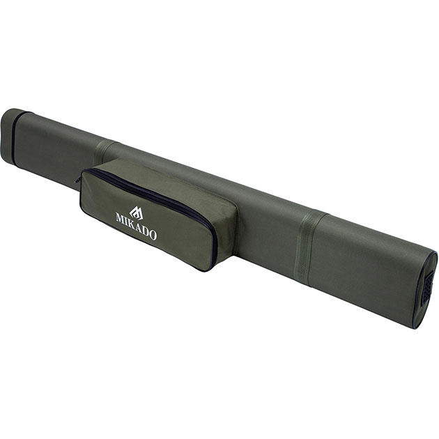 UWD-TUB01-135-2 Тубус 2-трубный для удилищ "Mikado" 135 см (2 х 135 / 9cm) с отделением для катушек