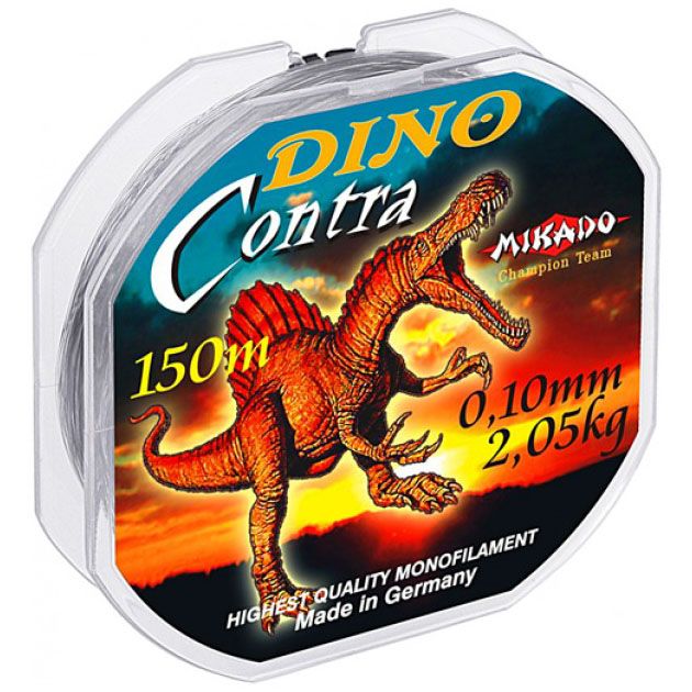 Леска "Mikado" DINO CONTRA  0,14 (30м) - 3,00 кг