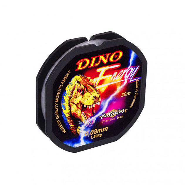 Леска "Mikado" DINO ENERGY  0,10 (30м) - 2,10 кг