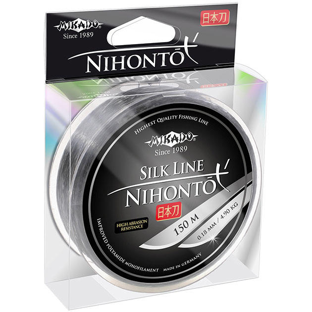 Леска "Mikado" NIHONTO SILK LINE 0,26 ( 150м ) - 8,40кг