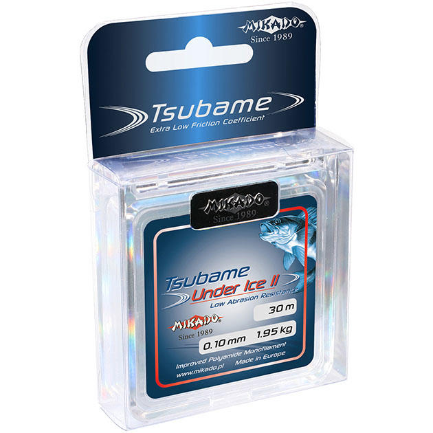 Леска "Mikado" TSUBAME UNDER ICE II  0,08 ( 30м ) - 1,30кг